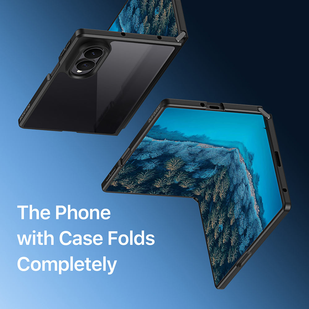 Ovitek za Samsung Galaxy Z Fold8 F971, DUX DUCIS, Aimo, črn