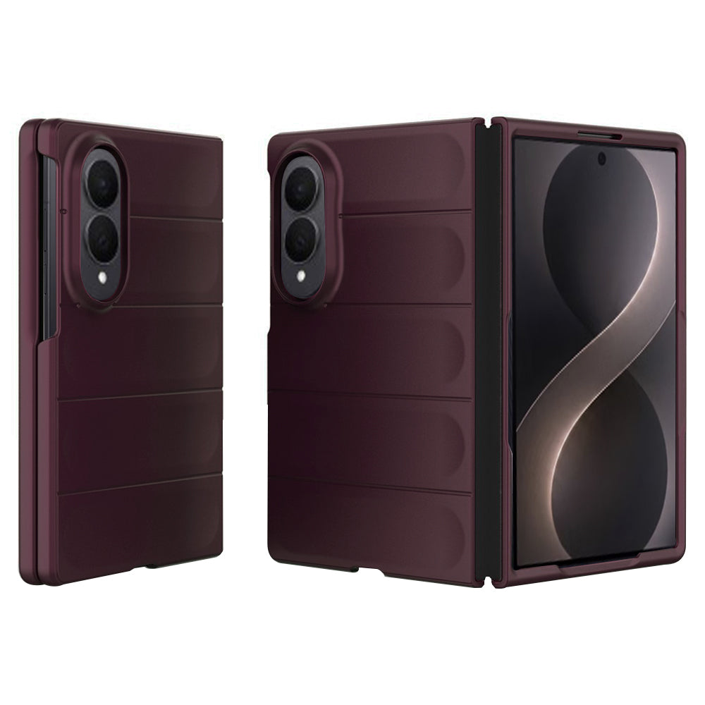 Ovitek za Samsung Galaxy Z Fold8 F971, Techsuit, Magic Shield, Vijoličen