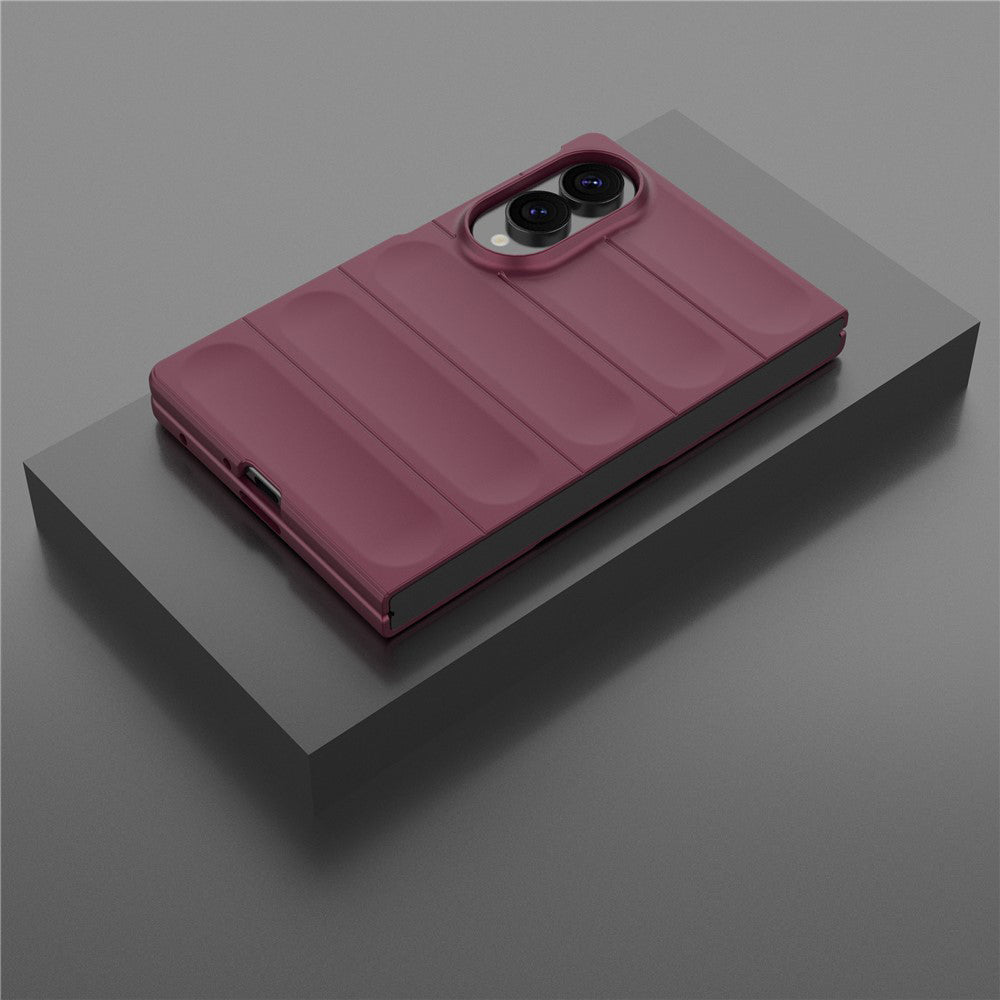 Ovitek za Samsung Galaxy Z Fold8 F971, Techsuit, Magic Shield, Vijoličen