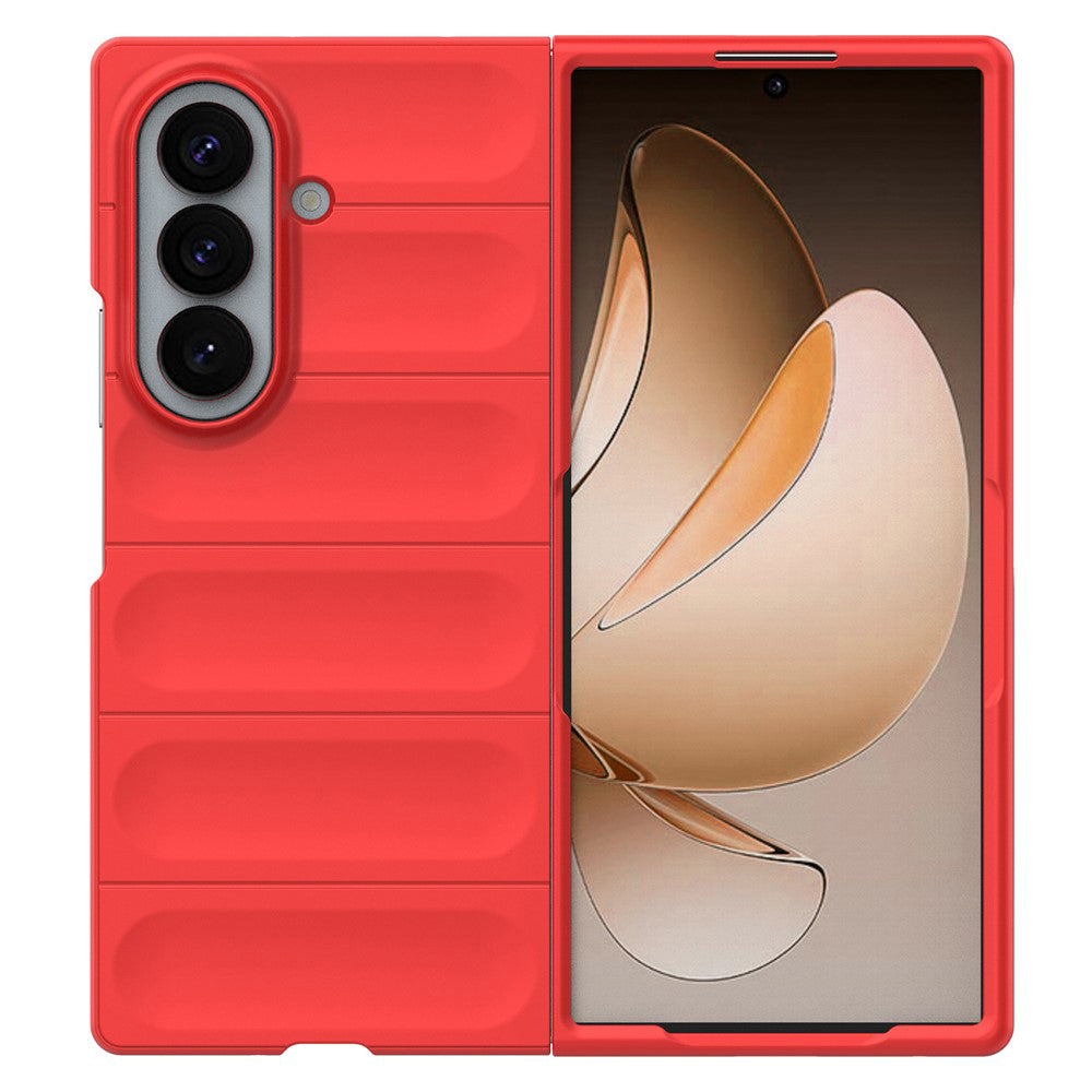 Ovitek za Samsung Galaxy Z Fold8 Ultra F976, Techsuit, Magic Shield, Rdeča