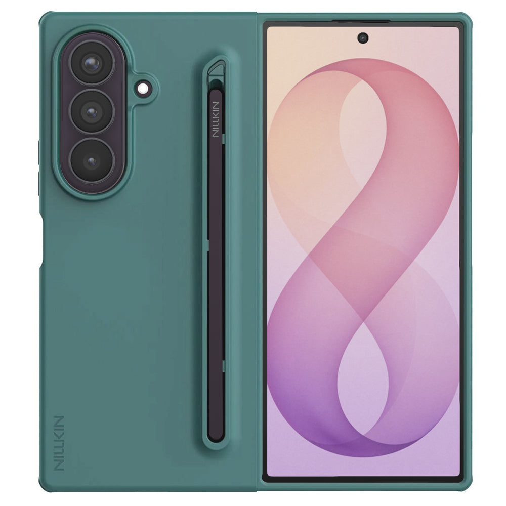 Ovitek za Samsung Galaxy Z Fold8 Ultra F976, Nillkin, Flex Pure s S-Pen držalom, Zeleno