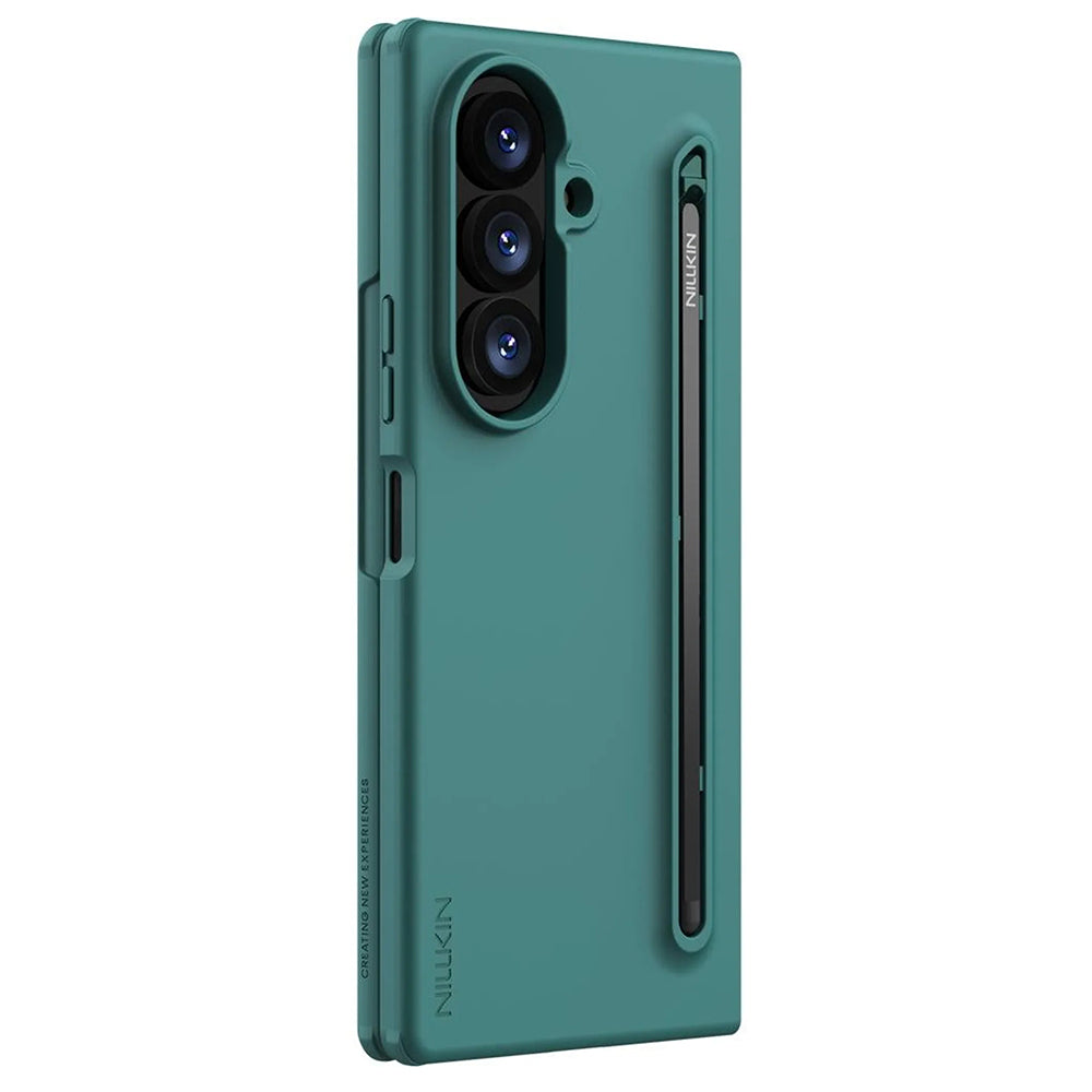 Ovitek za Samsung Galaxy Z Fold8 Ultra F976, Nillkin, Flex Pure s S-Pen držalom, Zeleno
