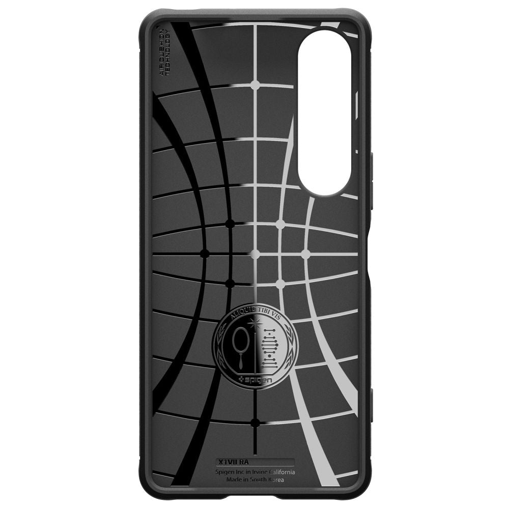 Ovitek za Sony Xperia 1 VII, Spigen, Rugged Armor, mat črn ACS09591