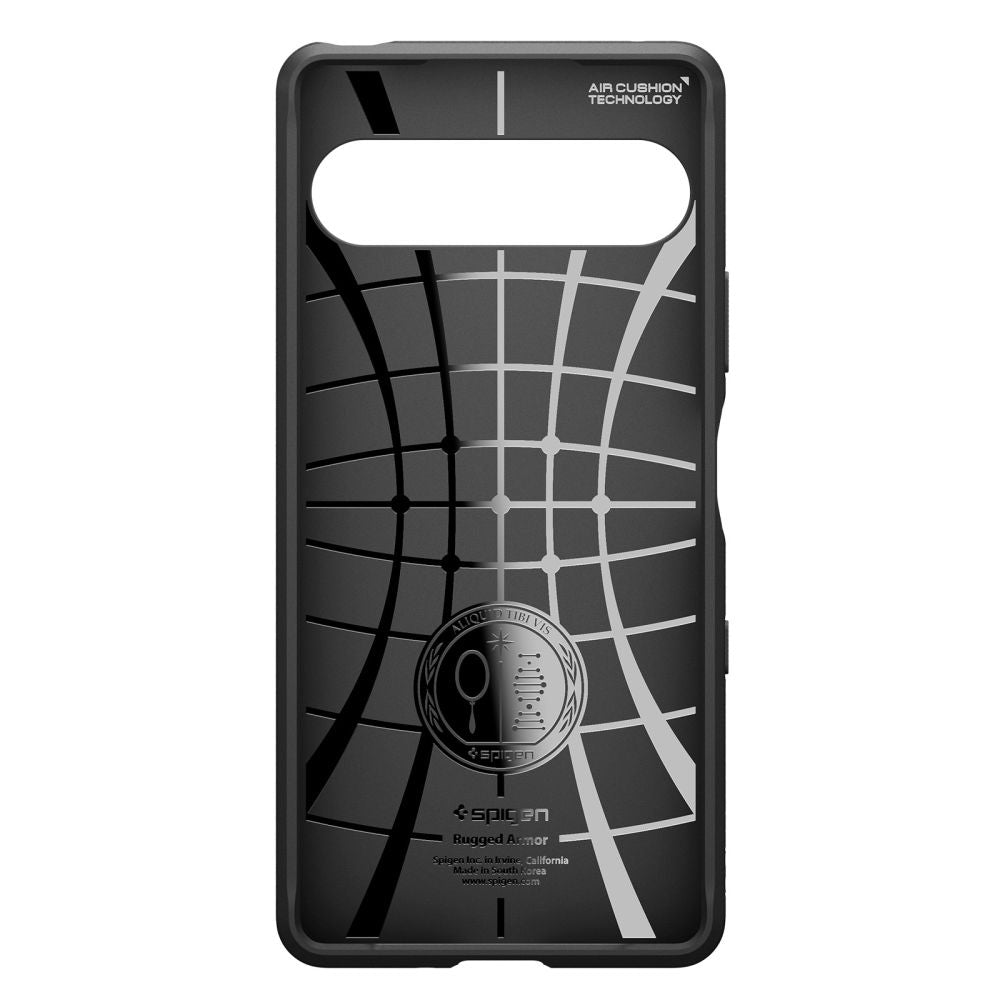 Ovitek za Sony Xperia 10 VII, Spigen, Rugged Armor, Črn ACS09592