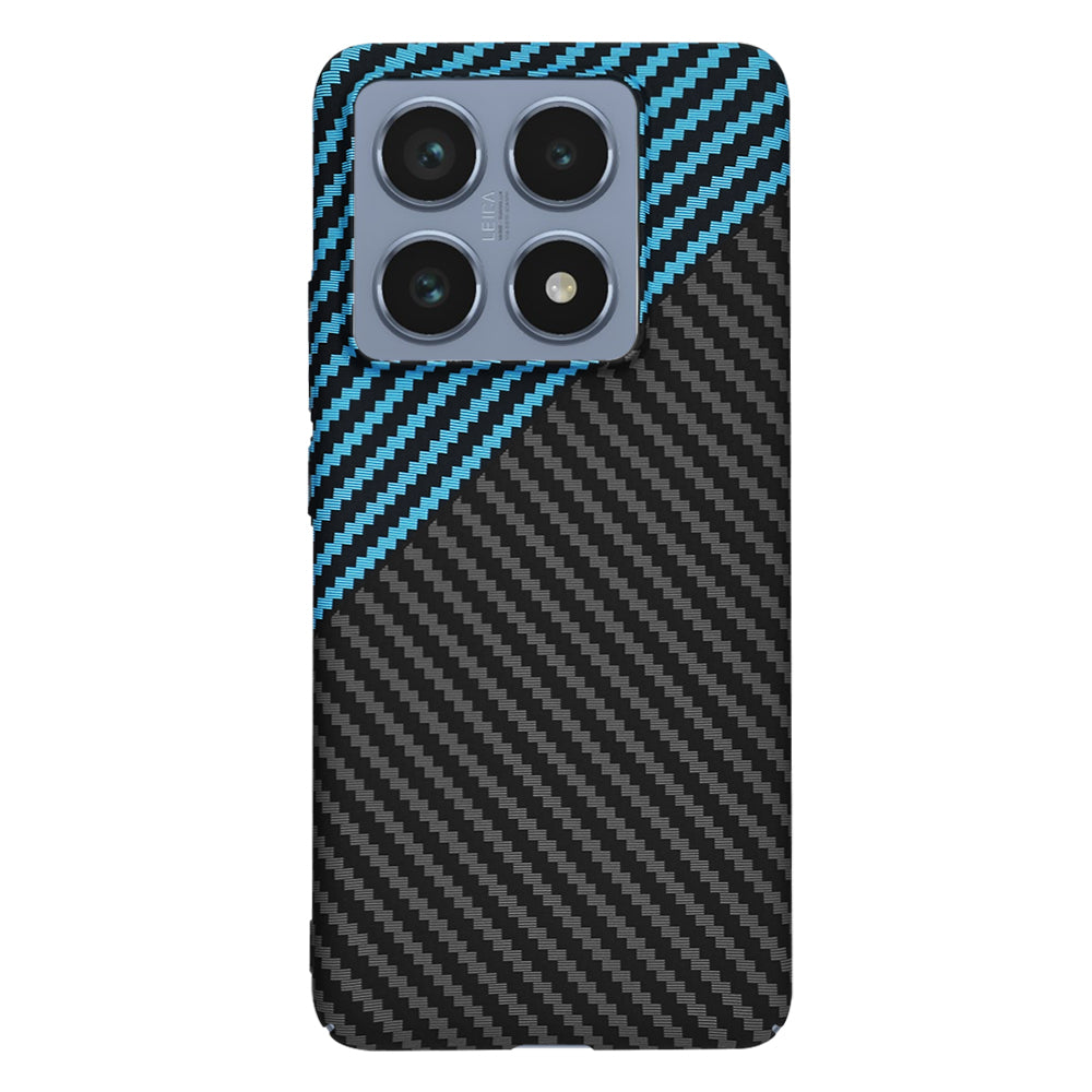 Ovitek za Xiaomi 14T Pro, Techsuit, Carbonite FiberShell, Črna Bleu