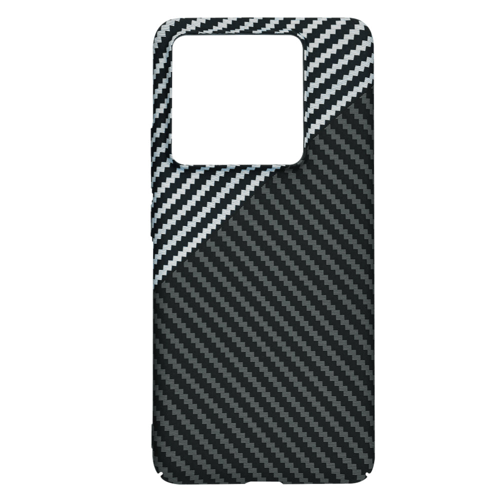 Ovitek za Xiaomi 14T Pro, Techsuit, Carbonite FiberShell, Črno Siva