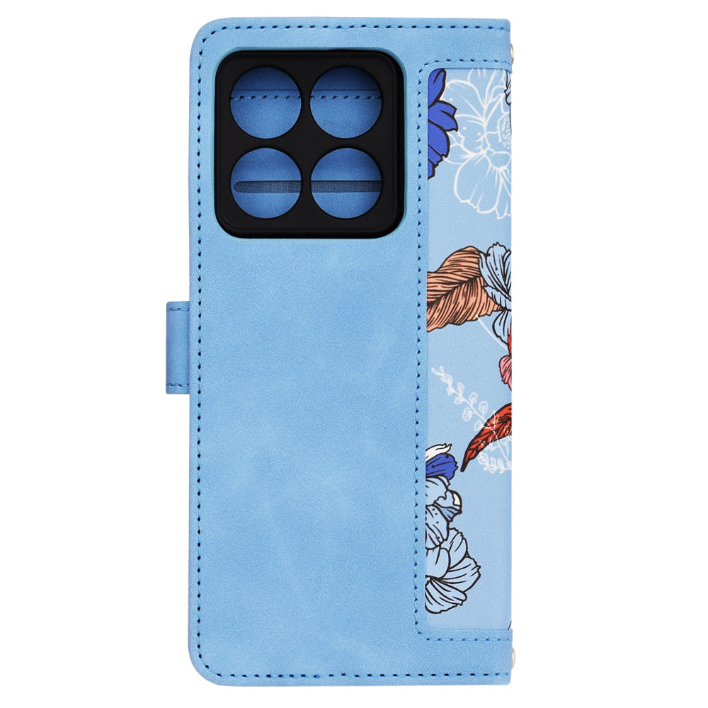 Ovitek za Xiaomi 14T, Techsuit, FlipCraft, modra