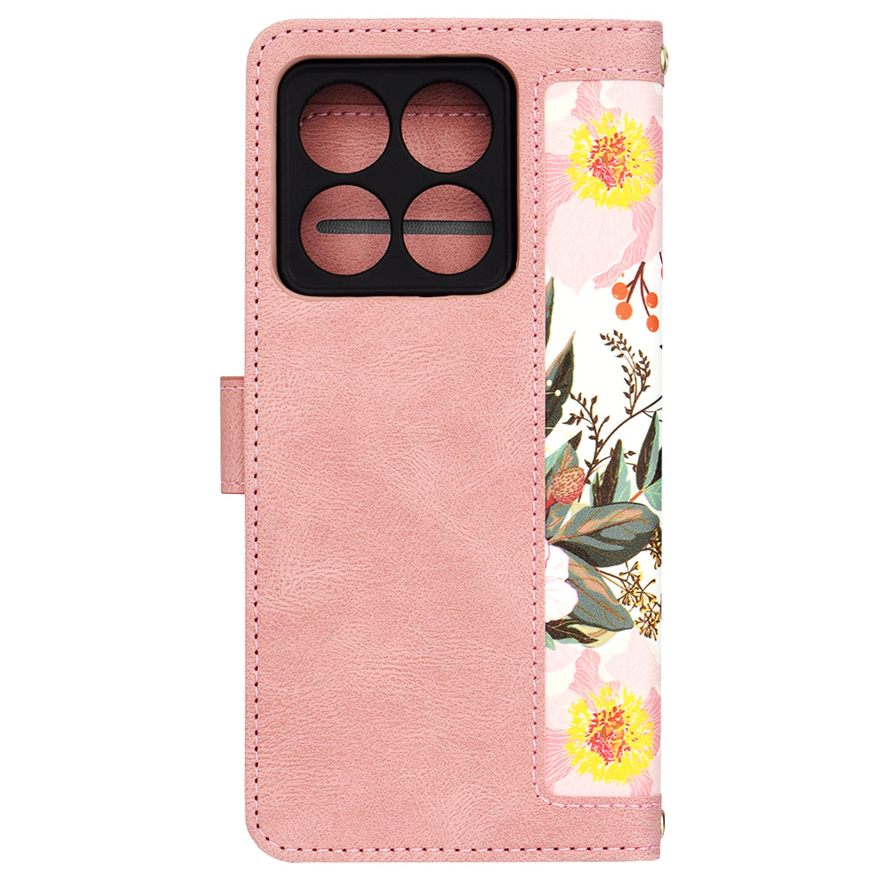 Ovitek za Xiaomi 14T, Techsuit, FlipCraft, roza