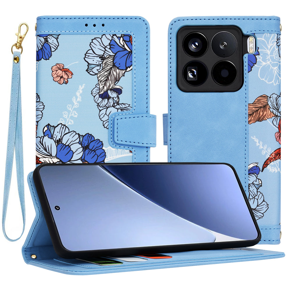 Ovitek za Xiaomi 15 Pro, Techsuit, FlipCraft, modra