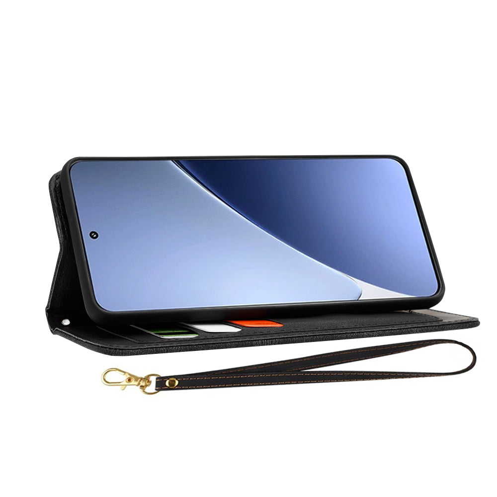 Ovitek za Xiaomi 15 Pro, Techsuit, FlipCraft, Črn