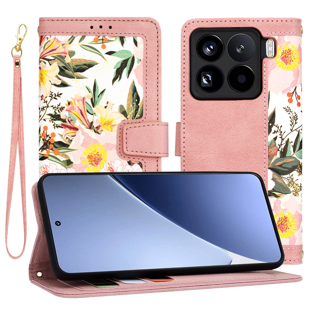 Ovitek za Xiaomi 15 Pro, Techsuit, FlipCraft, roza