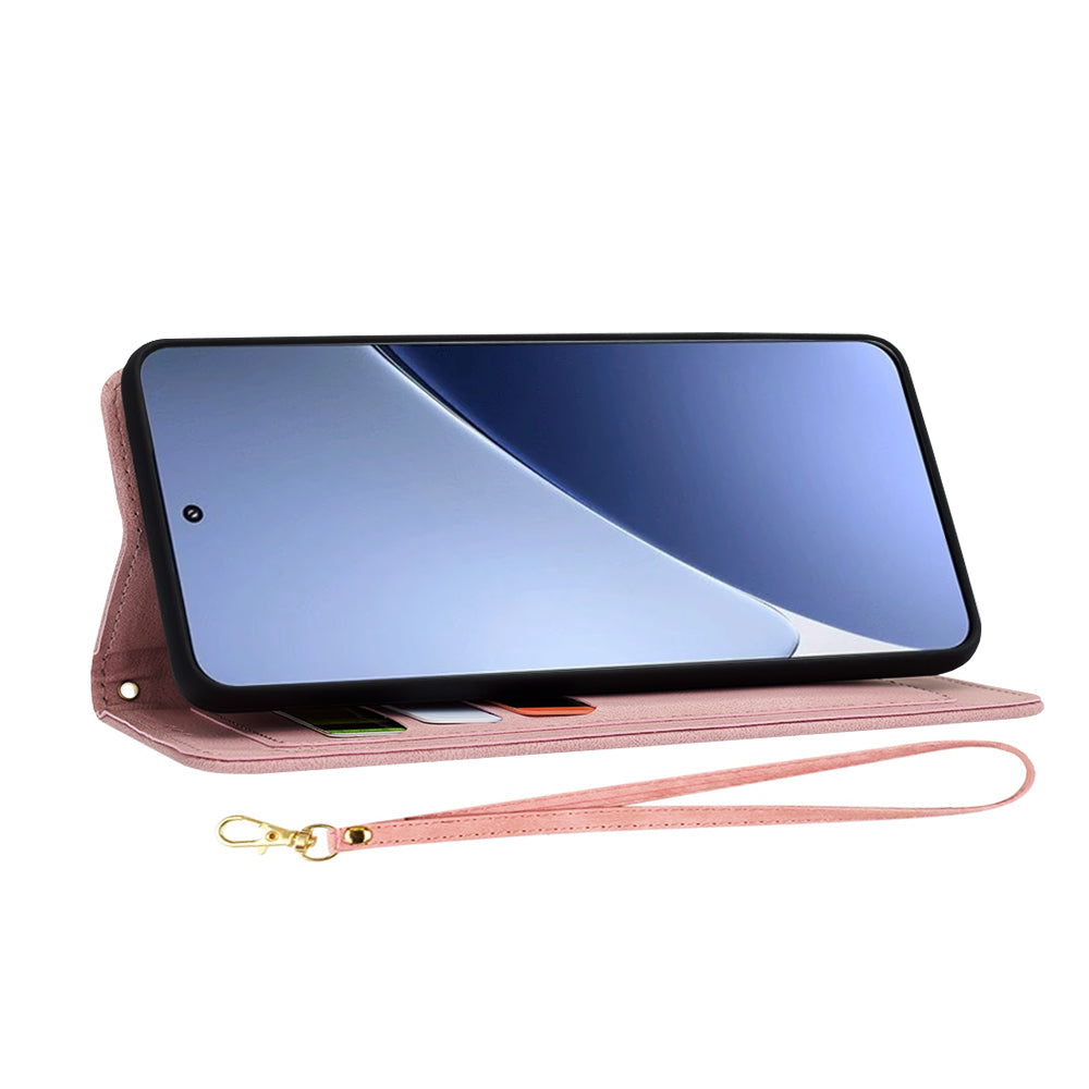 Ovitek za Xiaomi 15 Pro, Techsuit, FlipCraft, roza