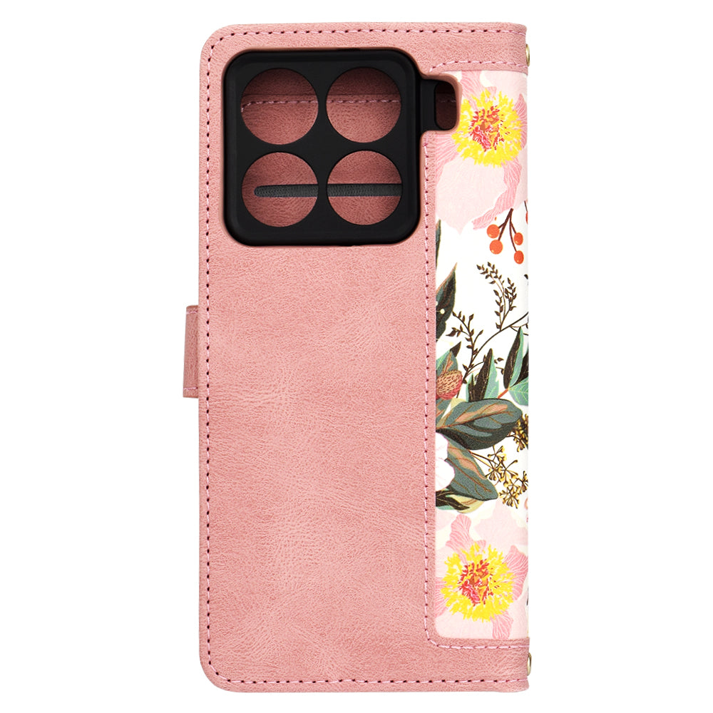 Ovitek za Xiaomi 15 Pro, Techsuit, FlipCraft, roza
