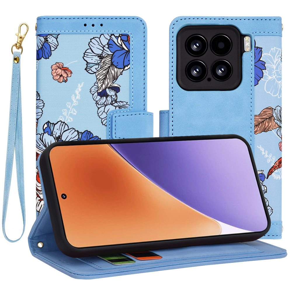 Ovitek za Xiaomi 15, Techsuit, FlipCraft, modra