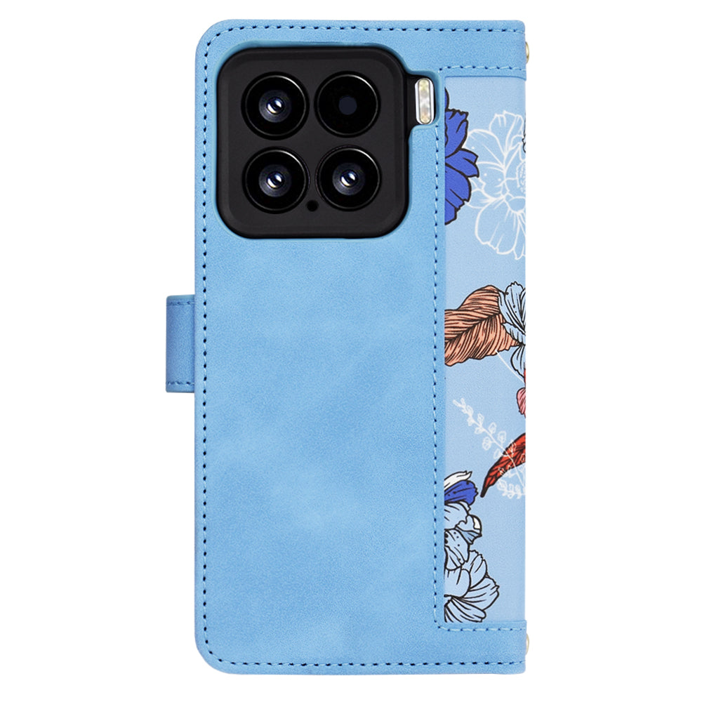 Ovitek za Xiaomi 15, Techsuit, FlipCraft, modra
