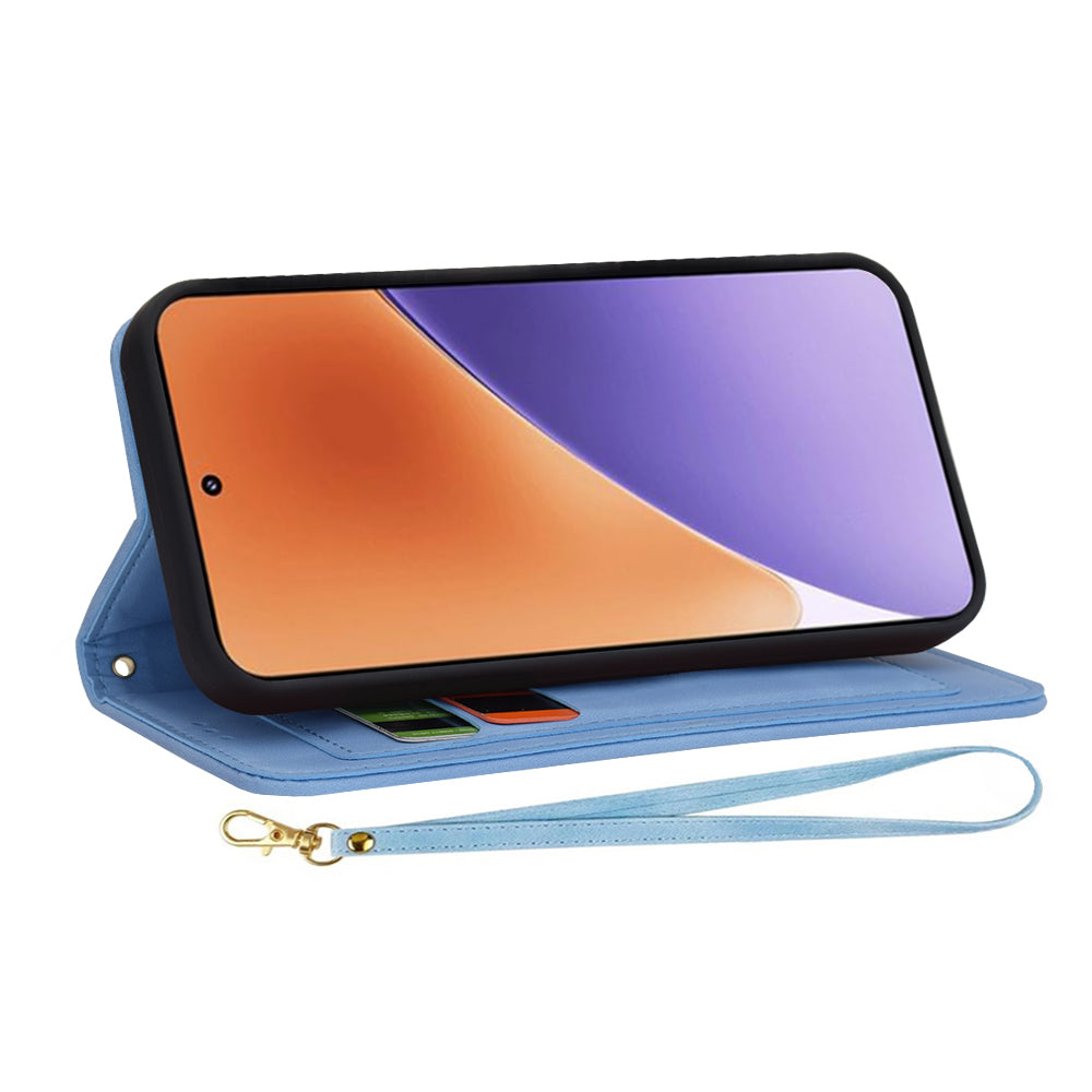 Ovitek za Xiaomi 15, Techsuit, FlipCraft, modra