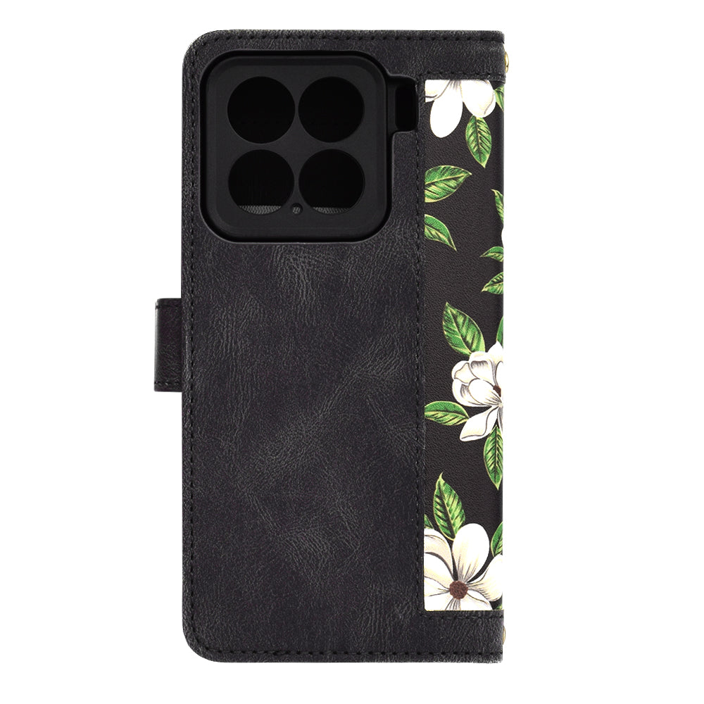 Ovitek za Xiaomi 15, Techsuit, FlipCraft, Črn