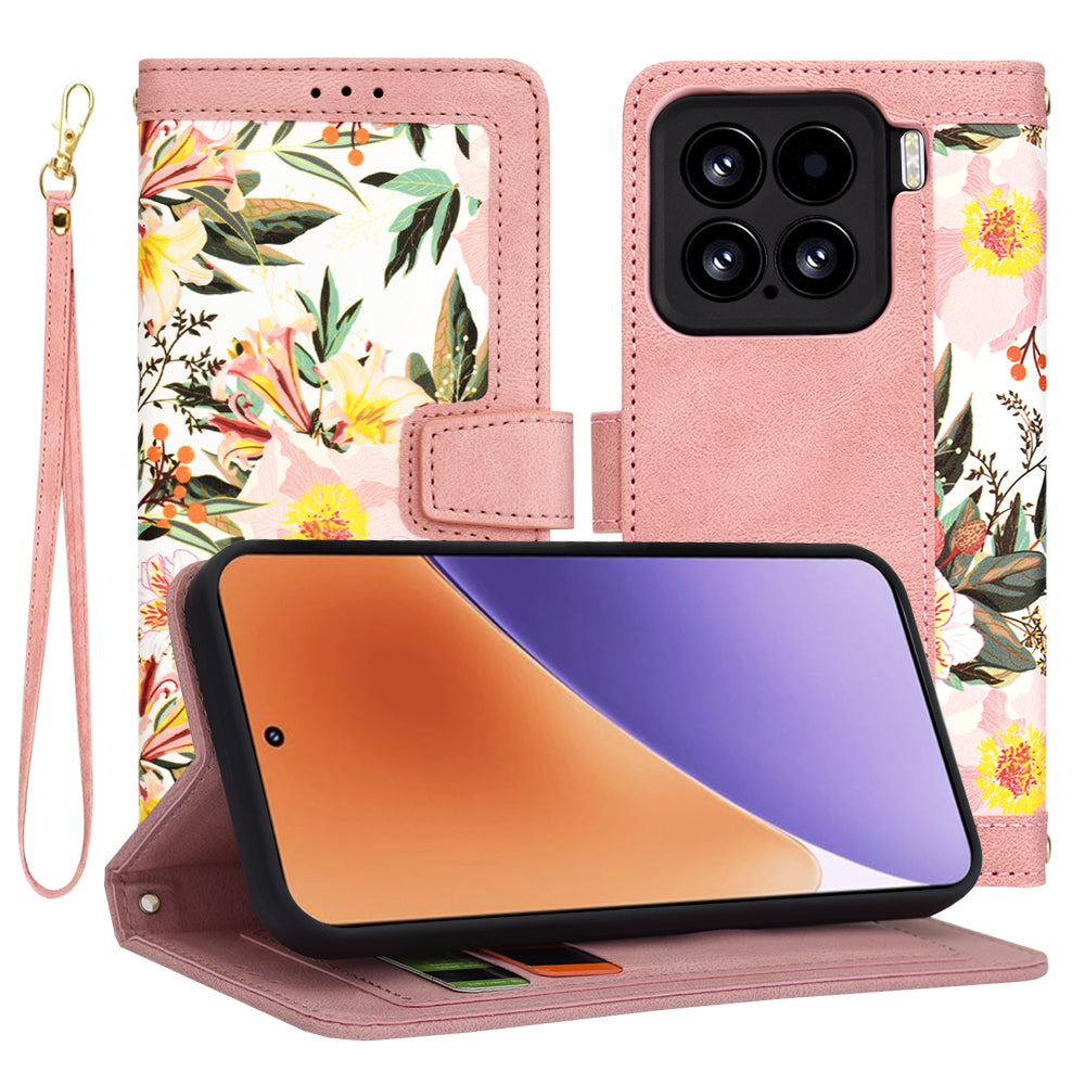 Ovitek za Xiaomi 15, Techsuit, FlipCraft, roza