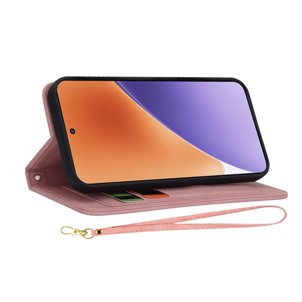 Ovitek za Xiaomi 15, Techsuit, FlipCraft, roza