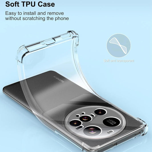 Ovitek za Xiaomi 15 Ultra, Techsuit, Proti udarcem Prozoren