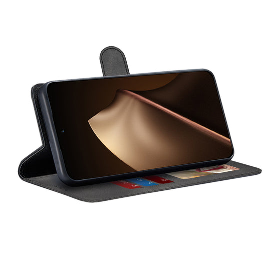 Ovitek za Xiaomi 15T Pro, Techsuit, Diary Book, Črn