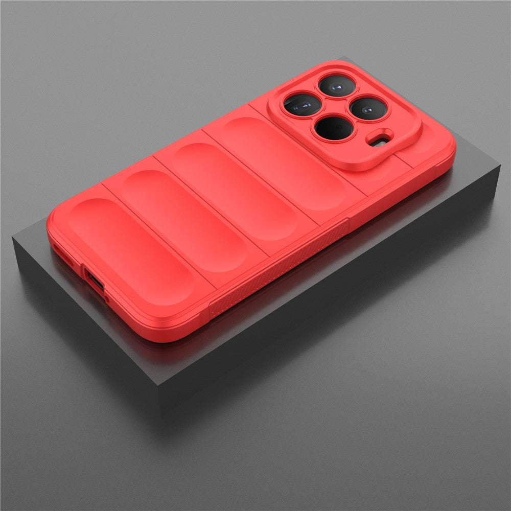 Ovitek za Xiaomi 15T Pro, Techsuit, Magic Shield, Rdeča