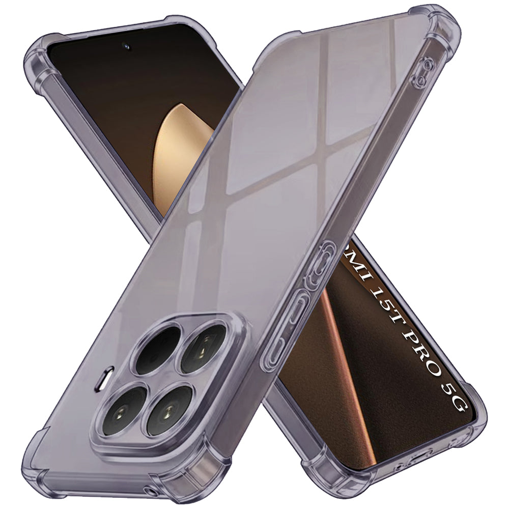 Ovitek za Xiaomi 15T Pro, Techsuit, Prosojen proti udarcem, Dimljen