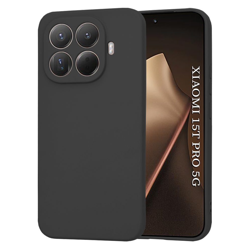 Ovitek za Xiaomi 15T Pro, Techsuit, SoftFlex, Črn