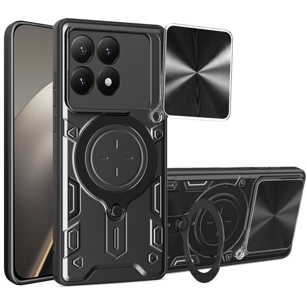 Ovitek za Xiaomi 15T, Techsuit, CamGuard Pro, Črn