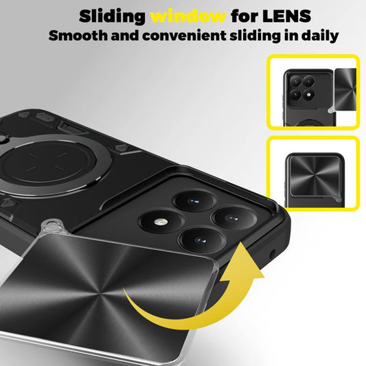 Ovitek za Xiaomi 15T, Techsuit, CamGuard Pro, Rdeča