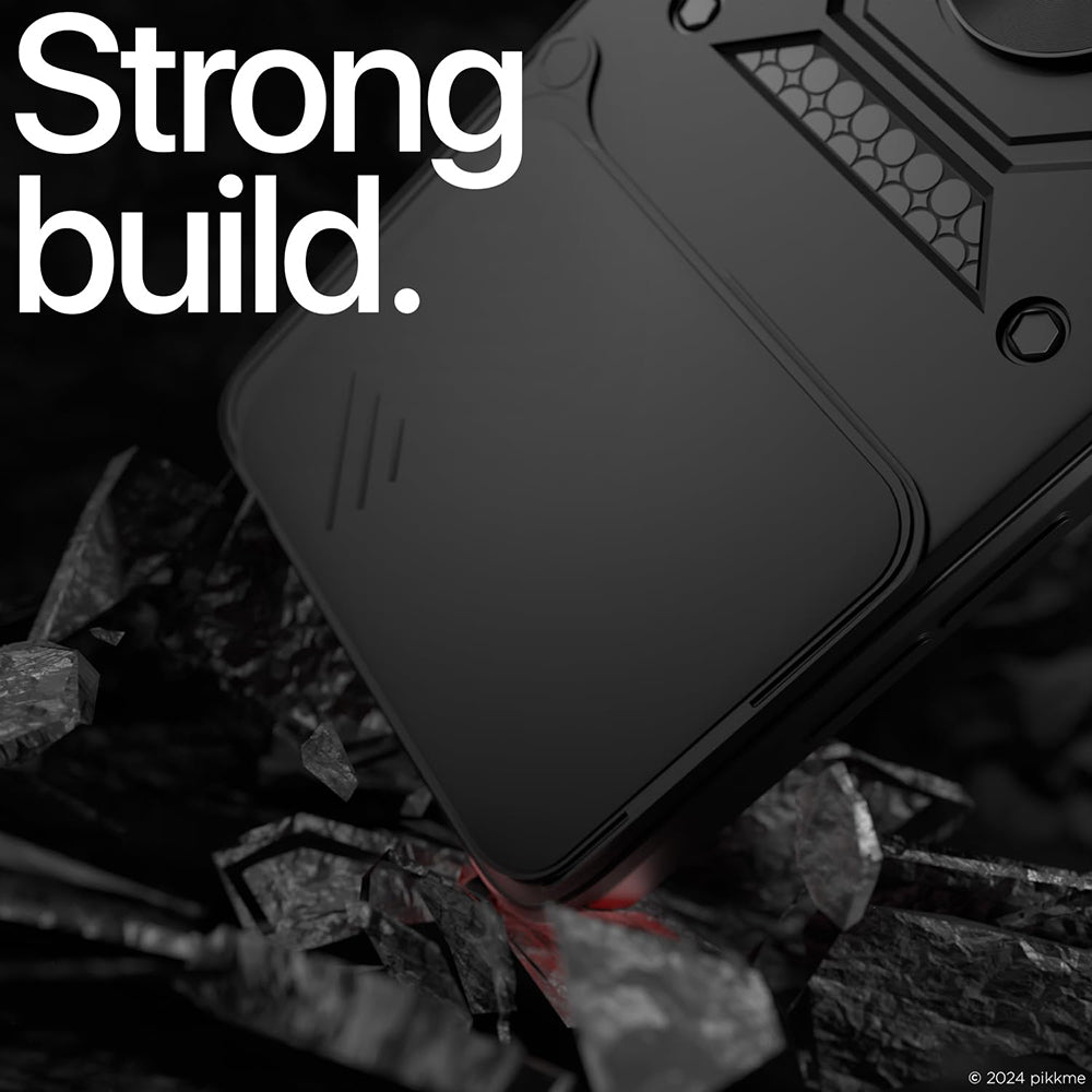 Ovitek za Xiaomi 15T, Techsuit, CamShield, Črn