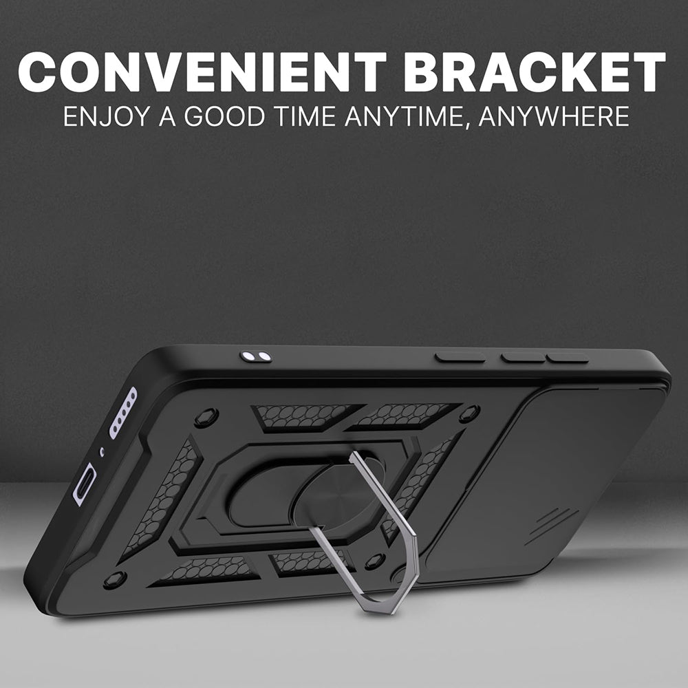Ovitek za Xiaomi 15T, Techsuit, CamShield, Črn