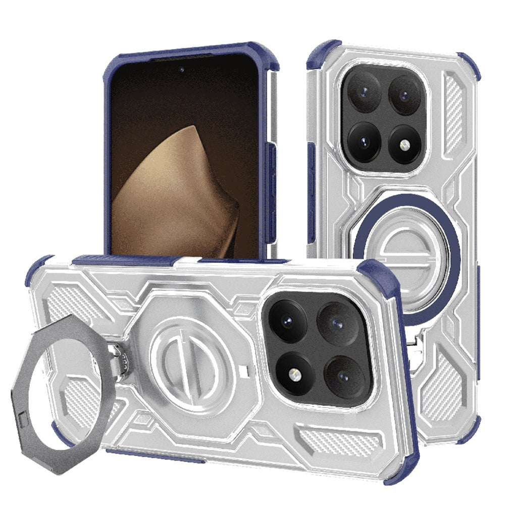 Ovitek za Xiaomi 15T, Techsuit, Carbon Shield Pro, Modra