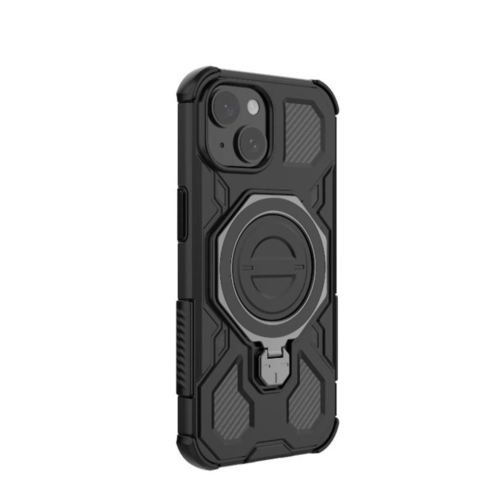 Case for Xiaomi 15T, Techsuit, Carbon Shield Pro, Smoke