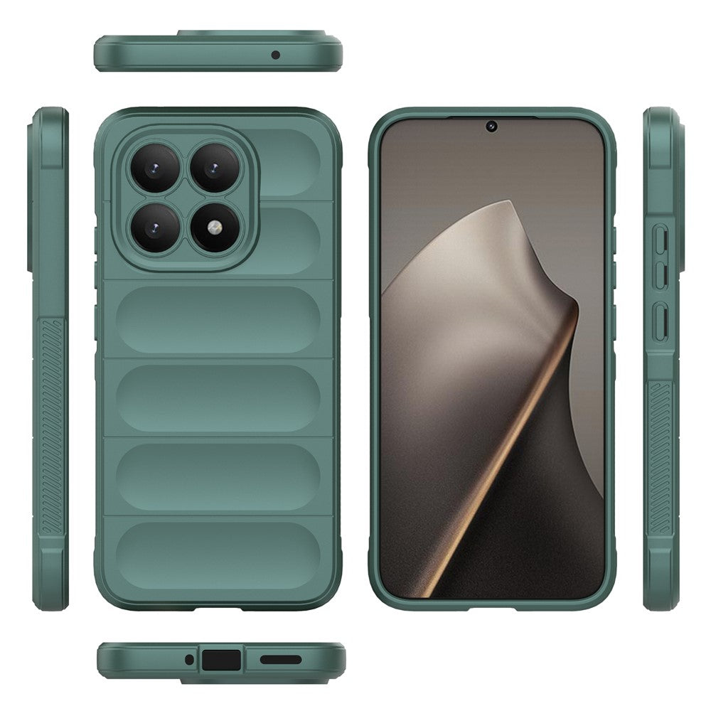 Ovitek za Xiaomi 15T, Techsuit, Magic Shield, Zelen
