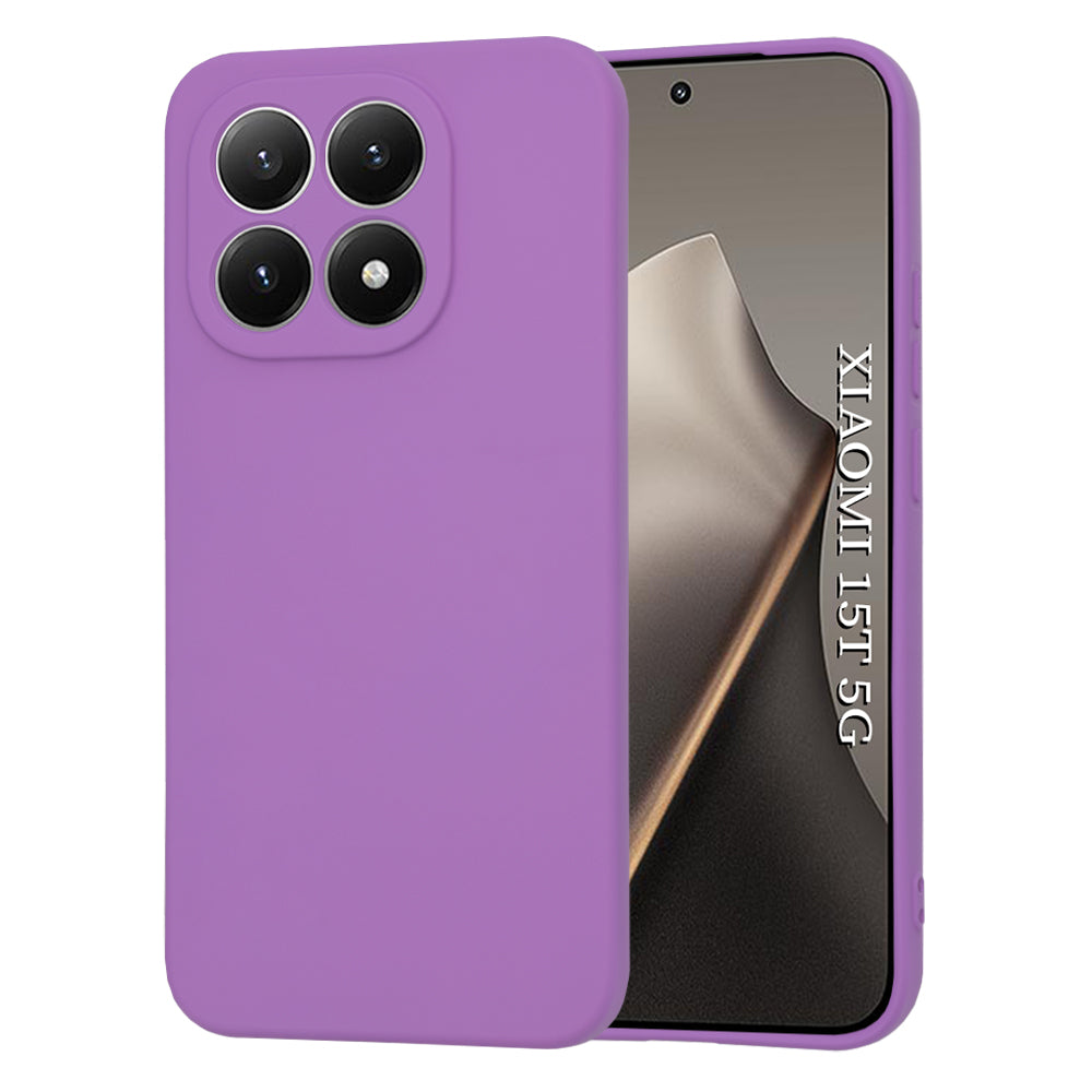 Ovitek za Xiaomi 15T, Techsuit, SoftFlex, Vijolična