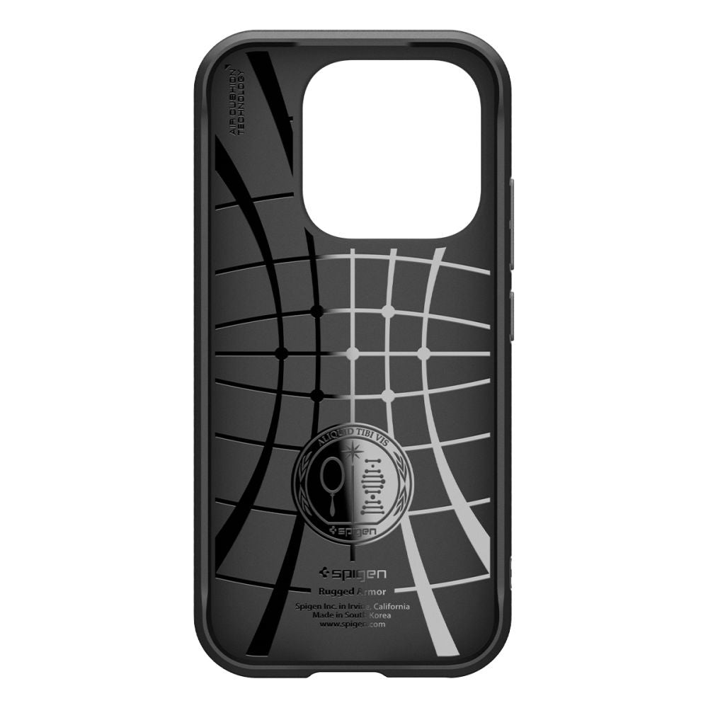 Ovitek za Xiaomi 17, Spigen, Rugged Armor, Mat Črna ACS10458