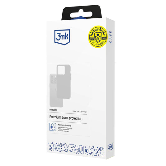 Ovitek za Xiaomi 17 Ultra, 3MK, Črn