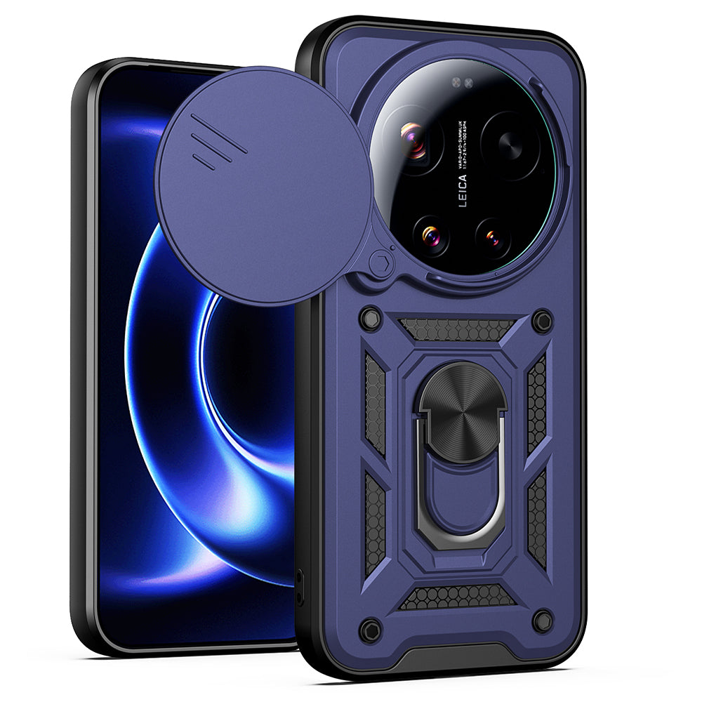 Ovitek za Xiaomi 17 Ultra, Techsuit, CamShield, modra