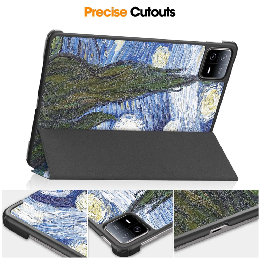 Ovitek za Xiaomi Pad 6 / 6 Pro, Techsuit, FoldPro Starry Night, večbarven