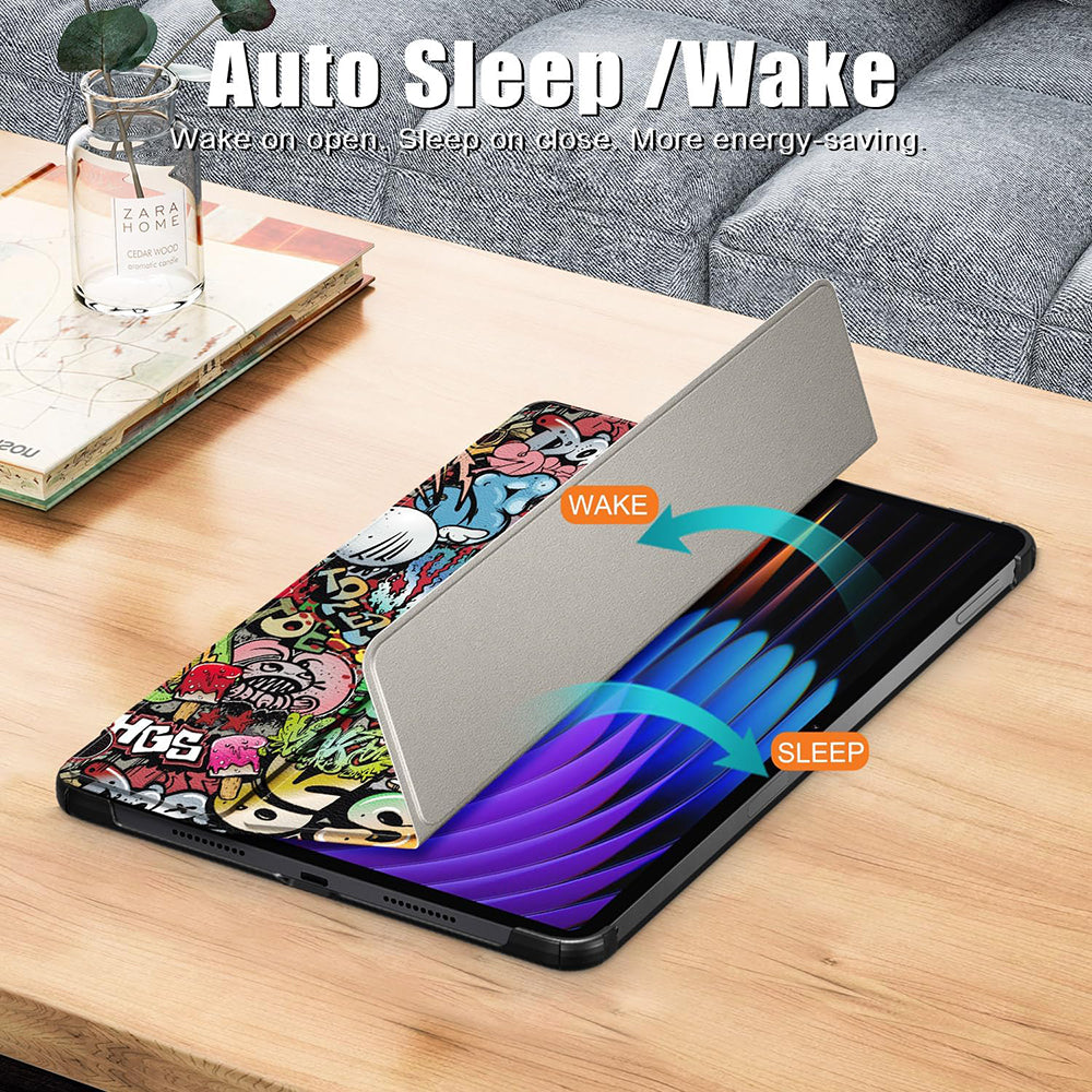 Ovitek za Xiaomi Pad 7 / 7 Pro, Techsuit, FoldPro Urban Vibe, večbarven