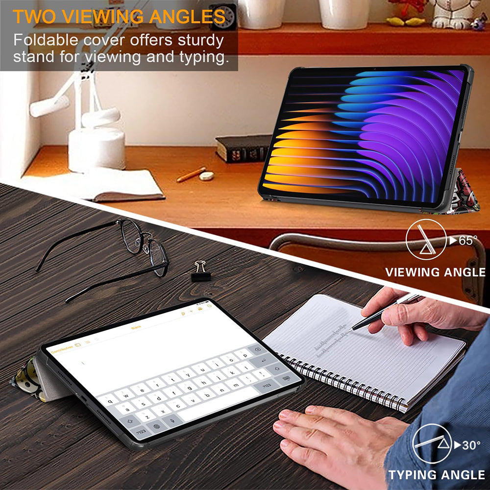 Ovitek za Xiaomi Pad 7 / 7 Pro, Techsuit, FoldPro Urban Vibe, večbarven