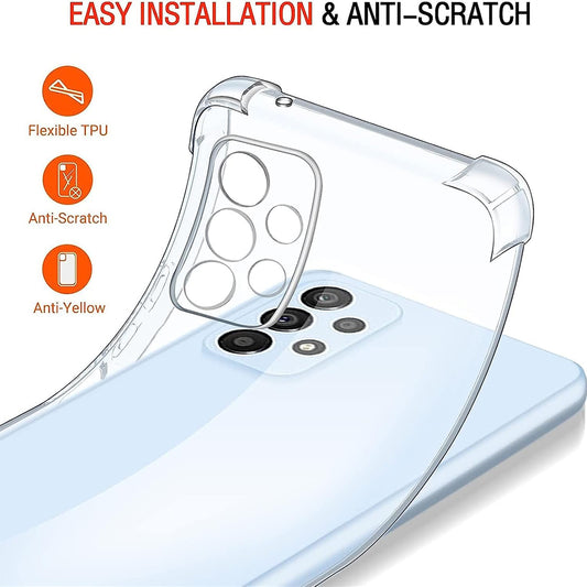 Ovitek za Xiaomi Poco C40, Techsuit, Proti udarcem Prozoren, Prosojen