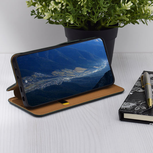 Ovitek za Xiaomi Poco C75 / Redmi 14C, Techsuit, Safe Wallet Plus, Zelen