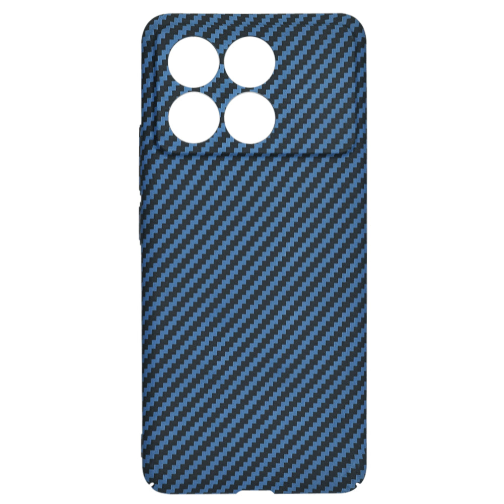 Ovitek za Xiaomi Poco F6 Pro, Techsuit, Carbonite FiberShell, Turkizna
