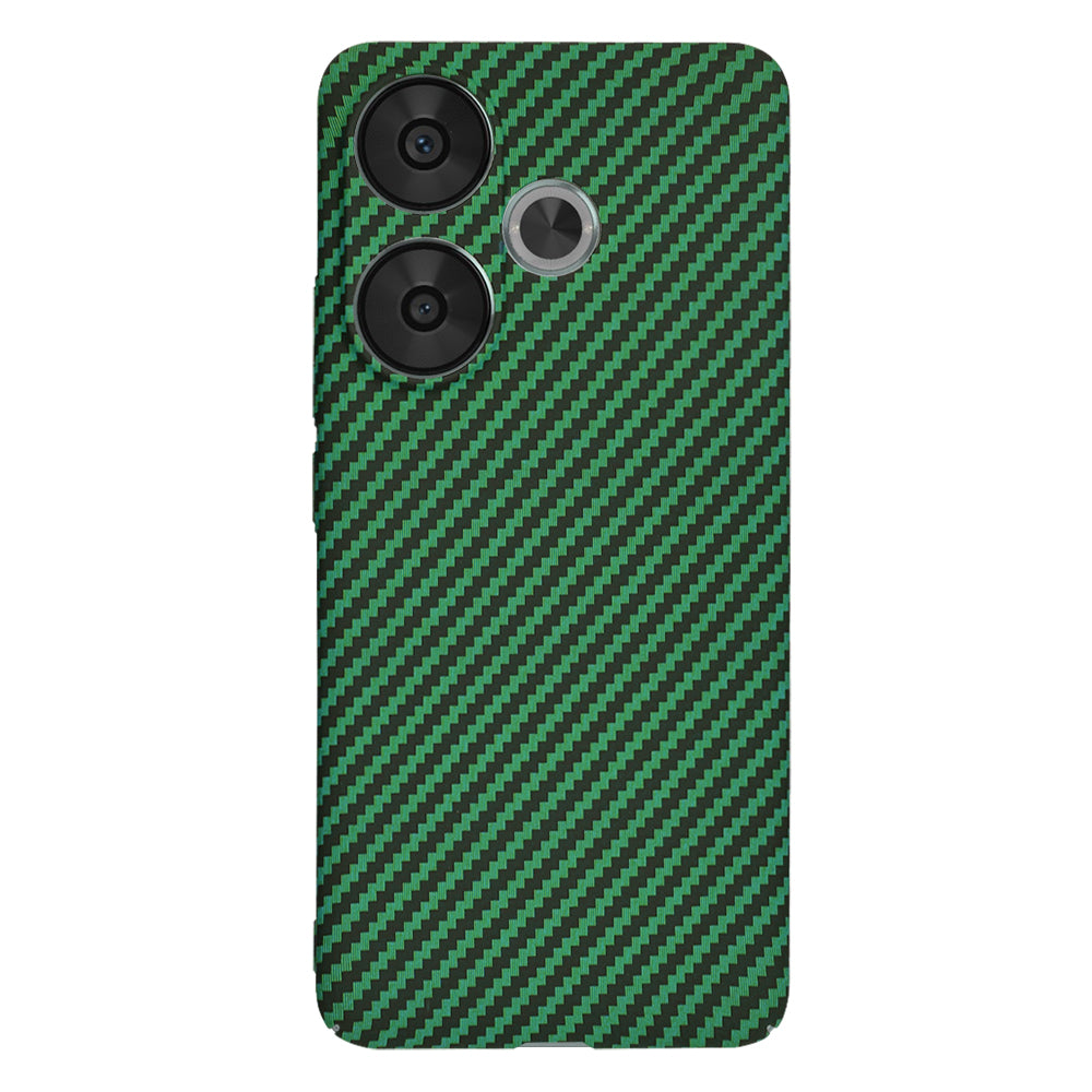 Ovitek za Xiaomi Poco F6, Techsuit, Carbonite FiberShell, Zeleno