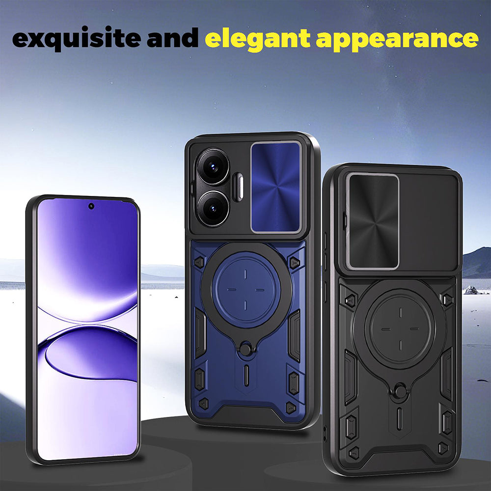 Ovitek za Xiaomi Poco F7, Techsuit, CamGuard Pro, modra