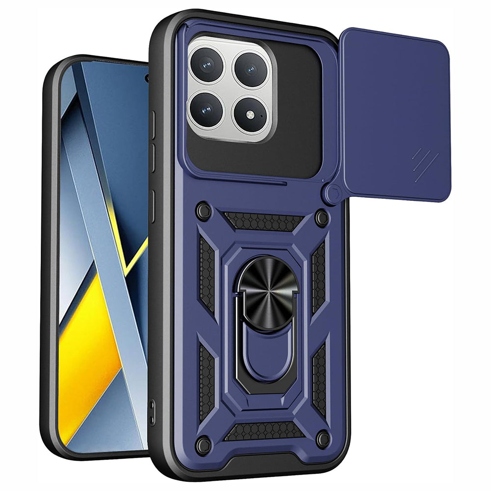 Ovitek za Xiaomi Poco F8 Pro, Techsuit, CamShield, Modra