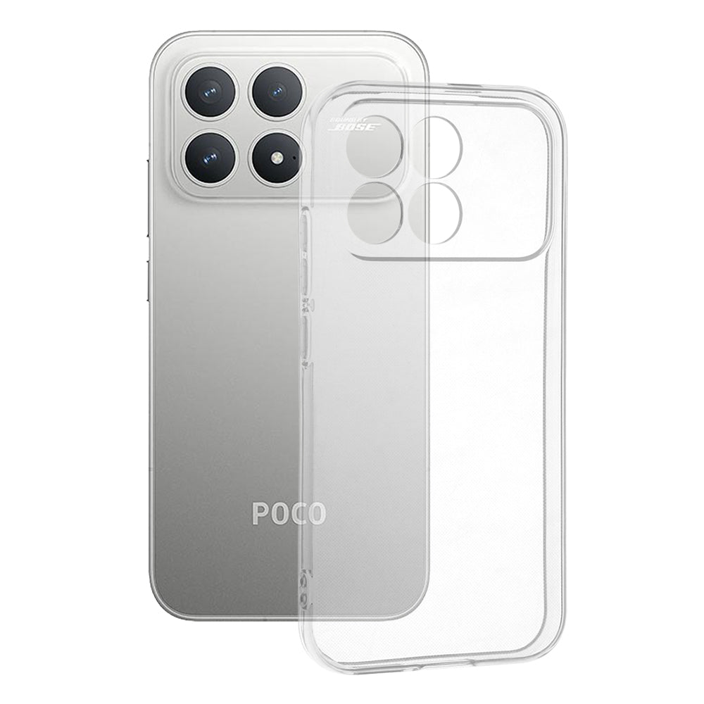 Ovitek za Xiaomi Poco F8 Pro, Techsuit, Clear, Prozoren