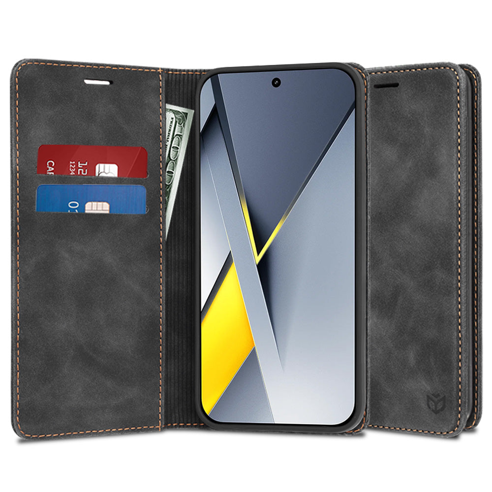 Ovitek za Xiaomi Poco F8 Pro, Techsuit, Confy, Črn